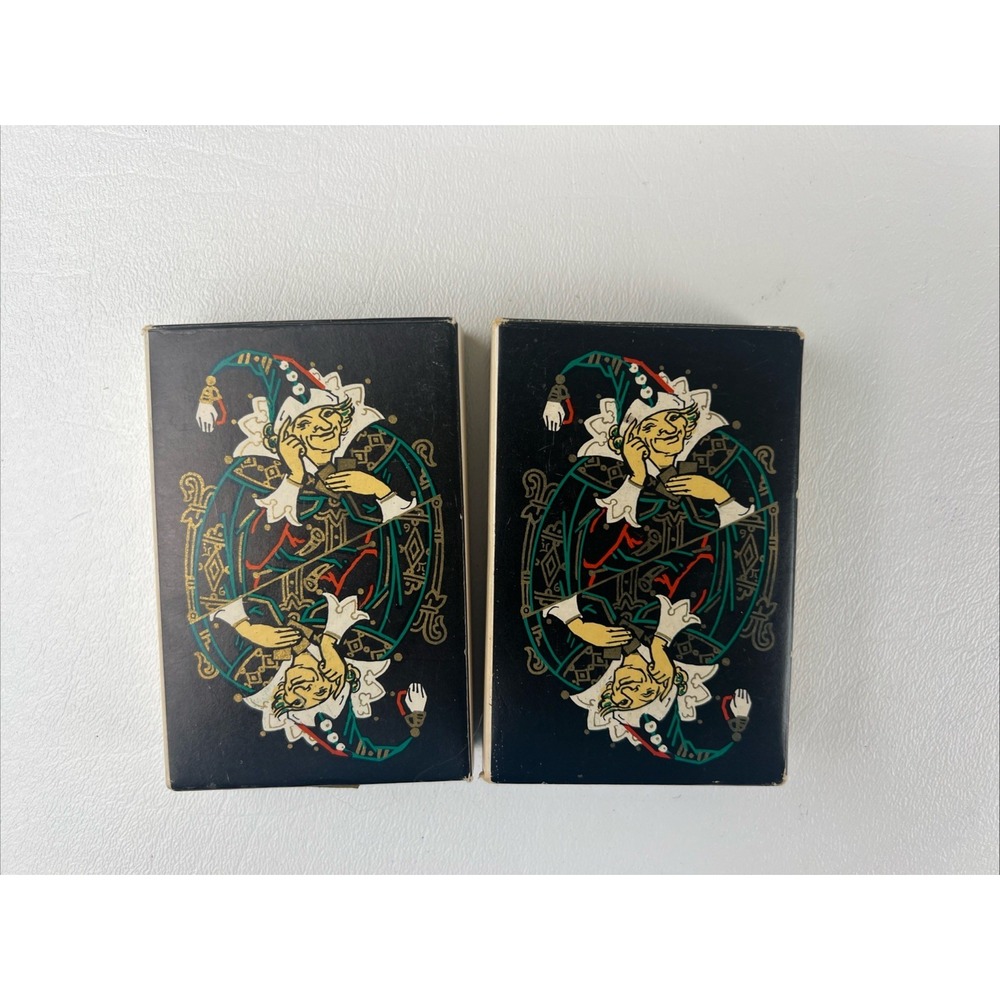 Vintage Soviet Russian Jubilee Playing Cards 1817-1967 Leningrad 2 Decks USSR